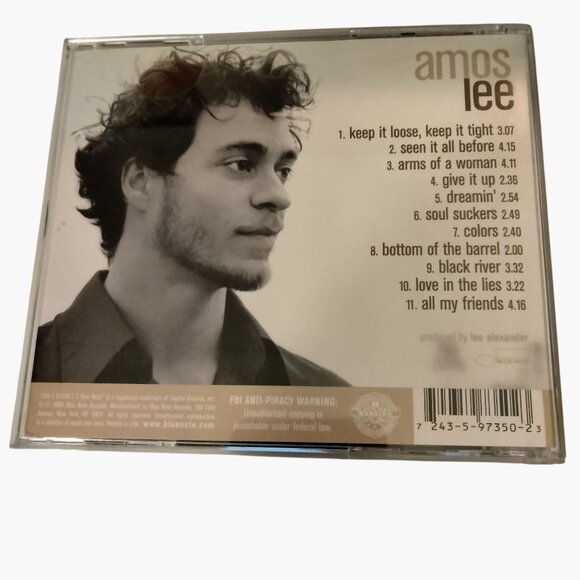 Amos Lee Self Titled Album CD 2005 - Picture 3 of 3